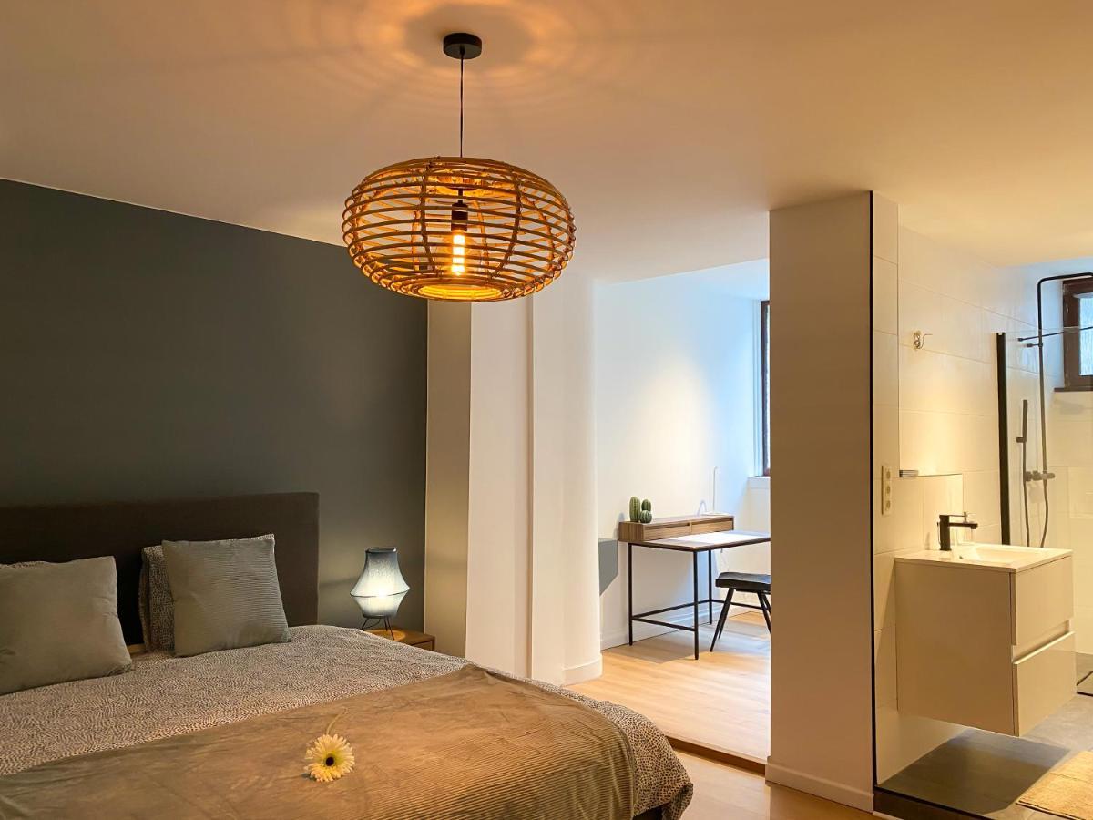 Alizée-appartement chaleureux en plein centre Lieja Exterior foto