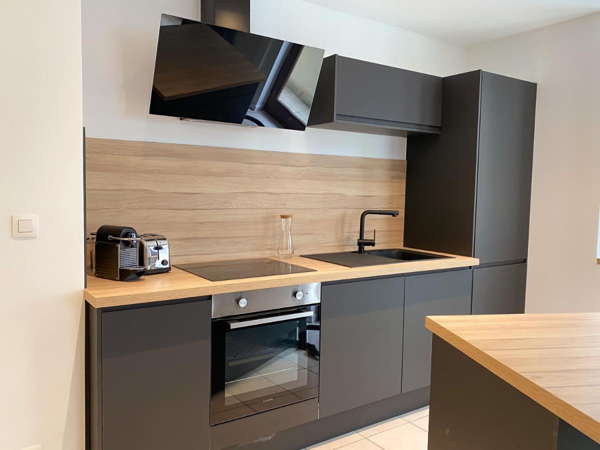 Alizée-appartement chaleureux en plein centre Lieja Exterior foto